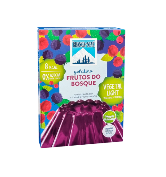 Gelatina Vegetal Light Frutos Bosque