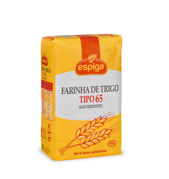 Farinha de Trigo Tipo 65 sem fermento 500g