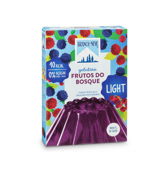 Gelatina Light Frutos do Bosque