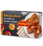 Bacalhau em Molho de Tomate e Cebola