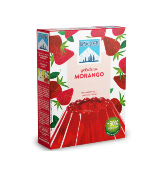 Gelatina Morango