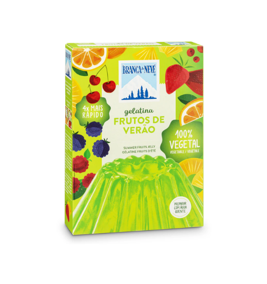 Gelatina Vegetal Frutos de Verão