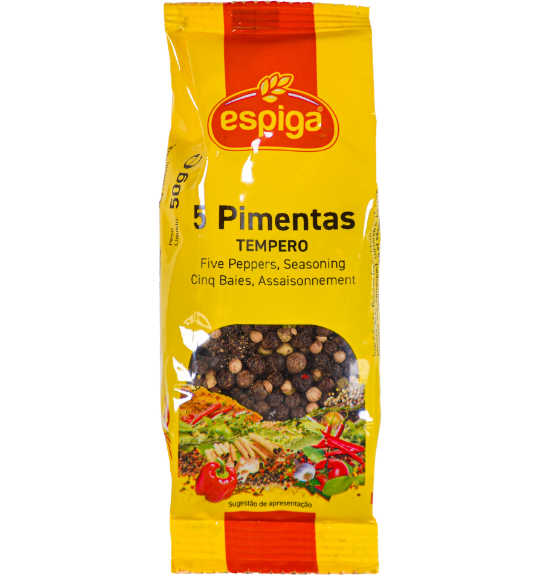 5 Pimentas Saqueta