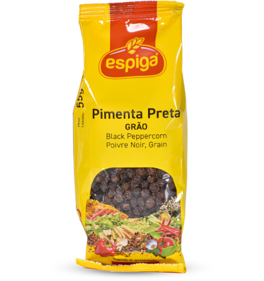 Pimenta Preta Grão, Saqueta