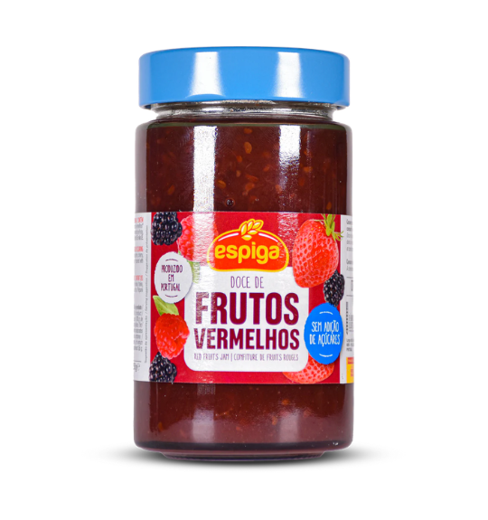 Doce de Frutos Vermelhos sem Açúcar