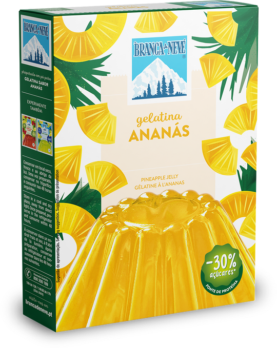 Gelatina Ananás
