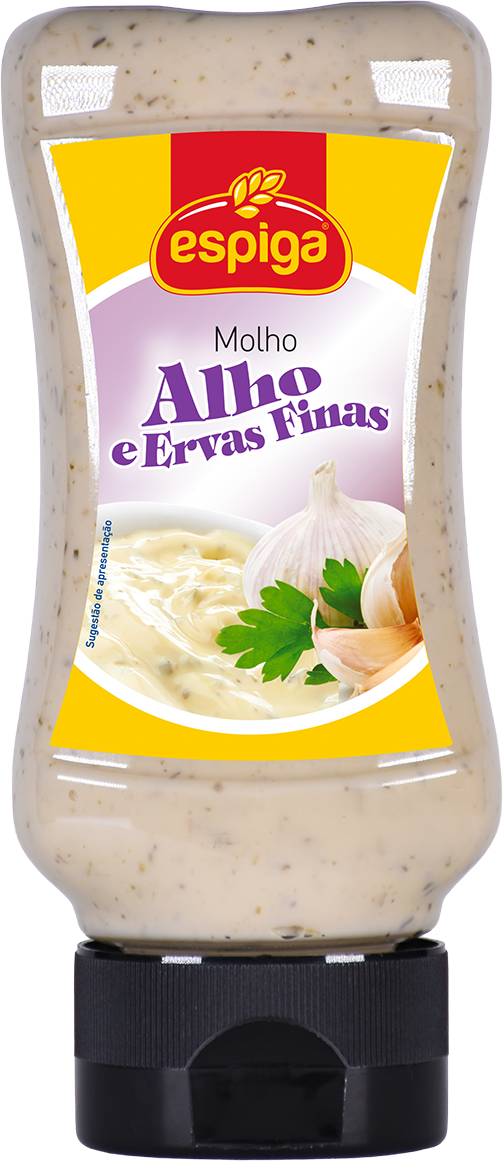 Molho de Alho e Ervas Finas