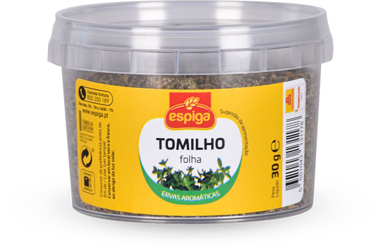 Tomilho Folha, Boião