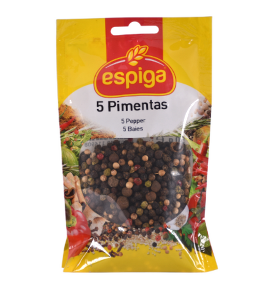 5 Pimentas Saqueta