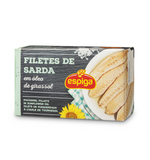 Filetes de Sarda em Óleo de Girassol