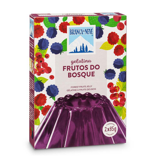 Gelatina Frutos do Bosque