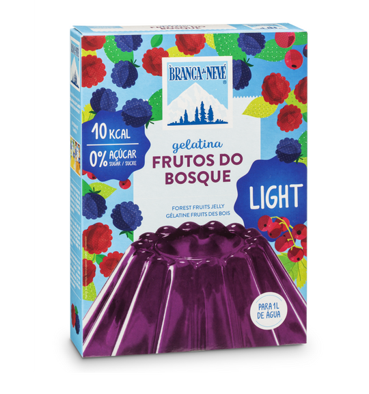 Gelatina Light Frutos do Bosque