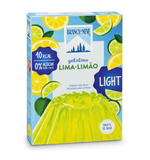 Gelatina Light Lima-Limão