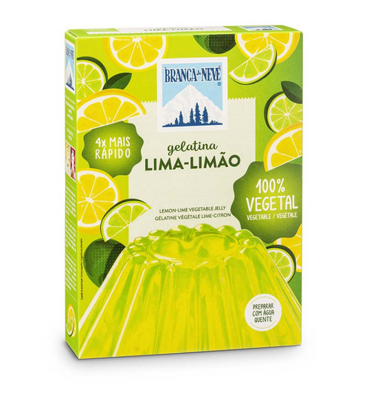Gelatina Vegetal Lima-Limão