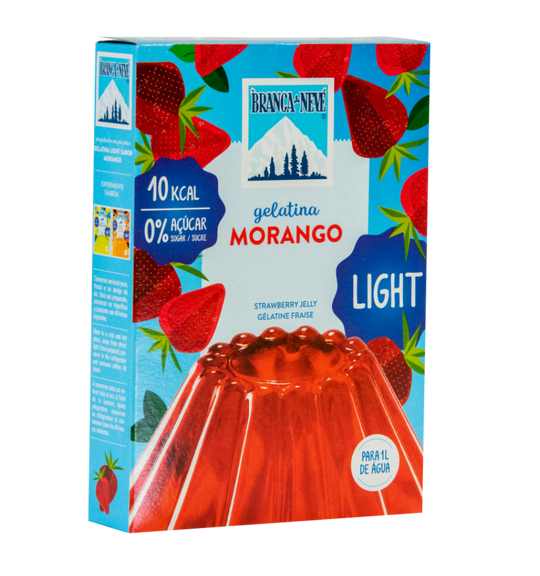Gelatina Light Morango