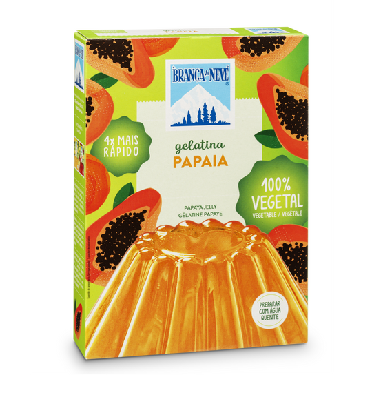 Gelatina Vegetal Papaia