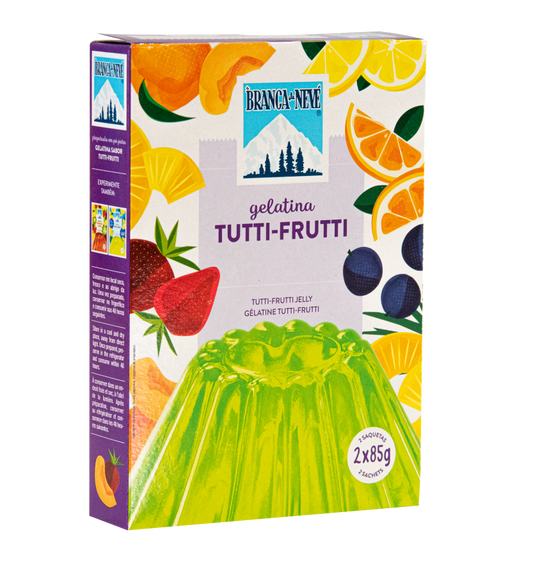 Gelatina Tutti-frutti