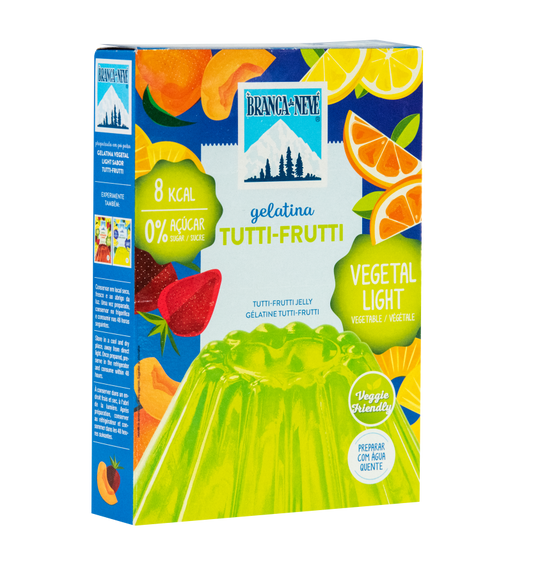 Gelatina Vegetal Light Tutti-Frutti