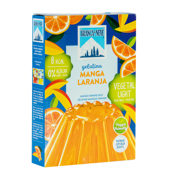 Gelatina Vegetal Light Manga-Laranja