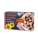 Pedaços de Pota em Óleo de Girassol